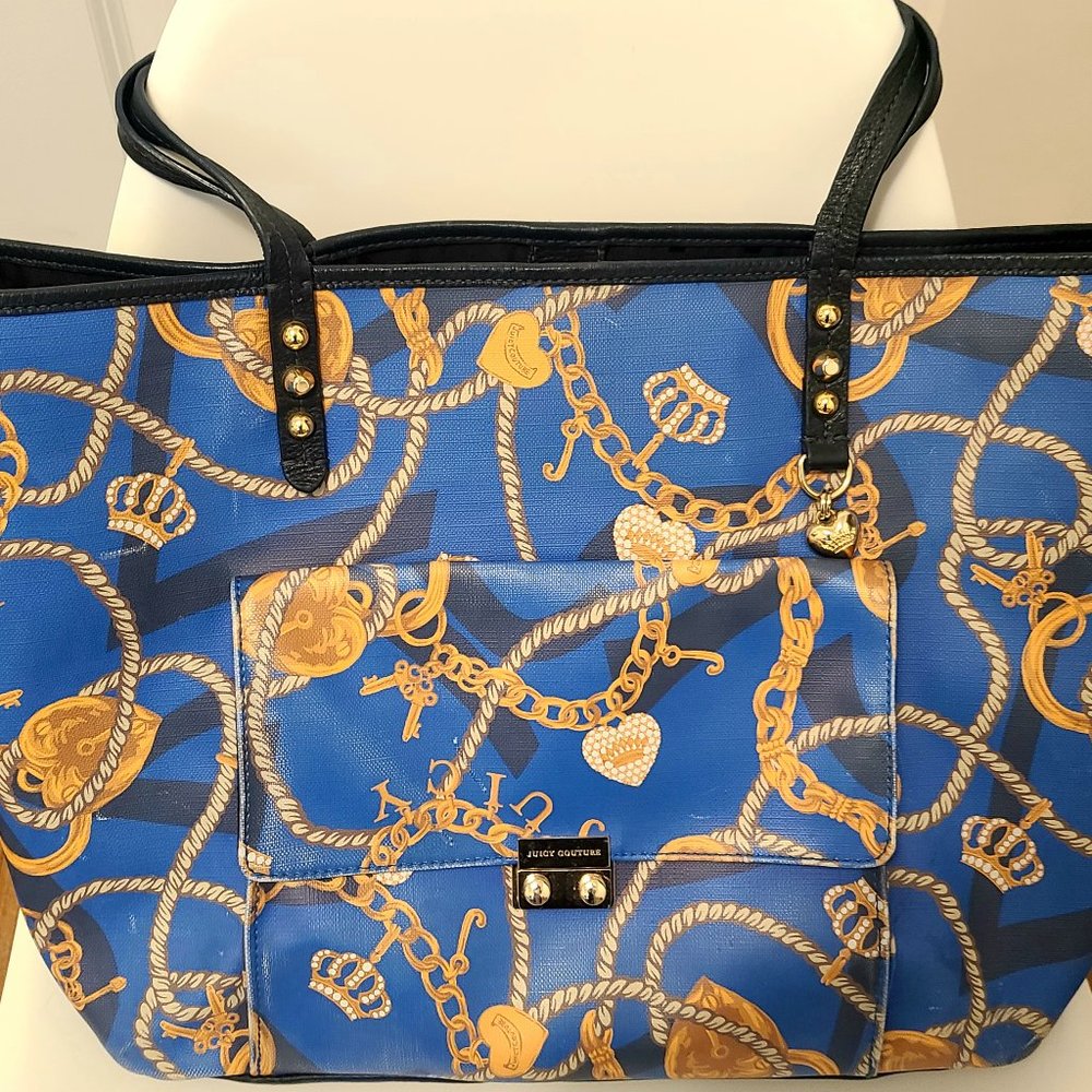 Juicy Couture Chainlink Large Tote Bag